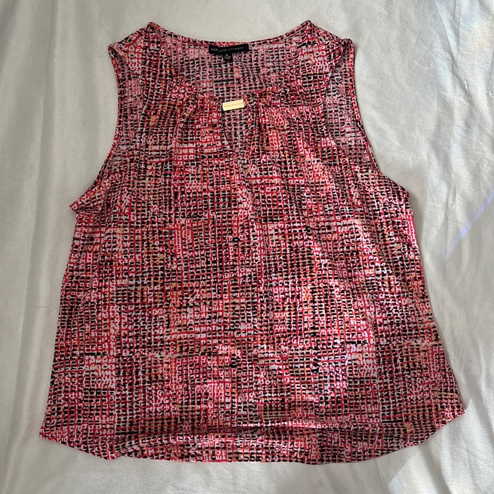 Adrienne Vittadini Sleeveless Blouse